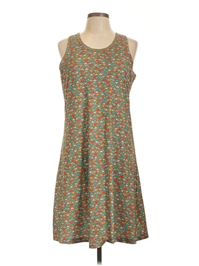 Pre-owned Columbia Casual Dress In Teal
