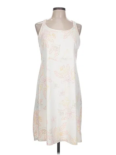 Pre-owned Columbia Casual Dress In White