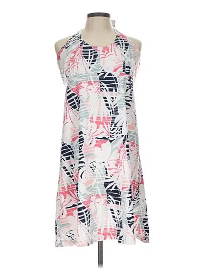 Pre-owned Columbia Casual Dress In White