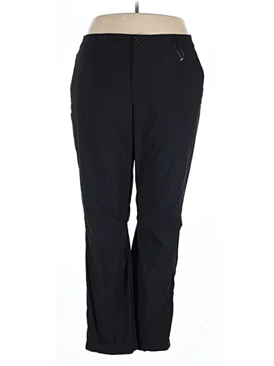 Pre-owned Columbia Casual Pants In Black