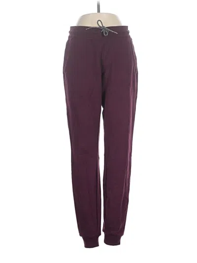 Pre-owned Columbia Casual Pants In Burgundy