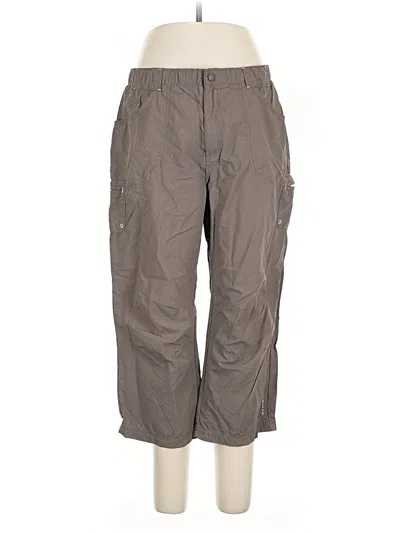 Pre-owned Columbia Casual Pants In Gray