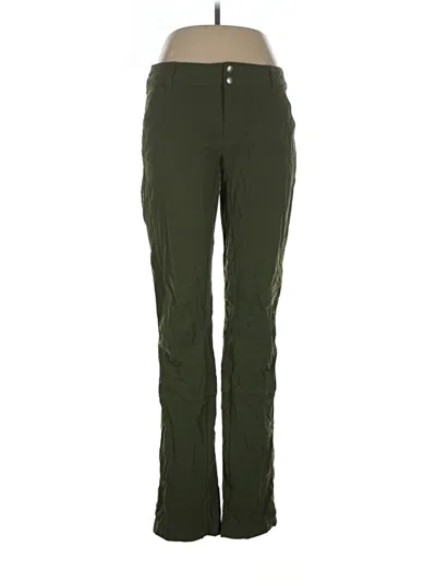 Pre-owned Columbia Casual Pants In Green