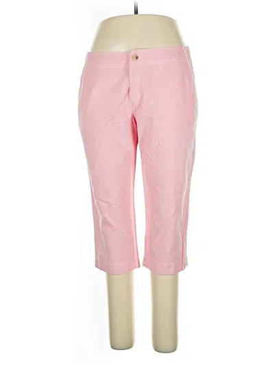 Pre-owned Columbia Casual Pants In Pink