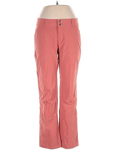 Pre-owned Columbia Casual Pants In Pink