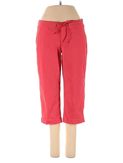Pre-owned Columbia Casual Pants In Red
