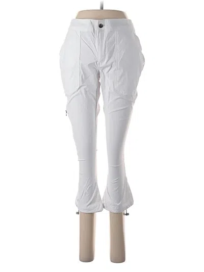 Pre-owned Columbia Casual Pants In White