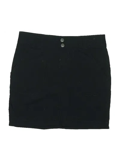 Pre-owned Columbia Casual Skirt In Black