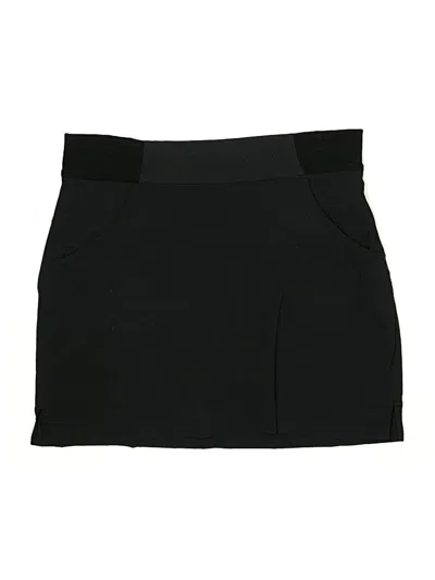 Pre-owned Columbia Casual Skirt In Black