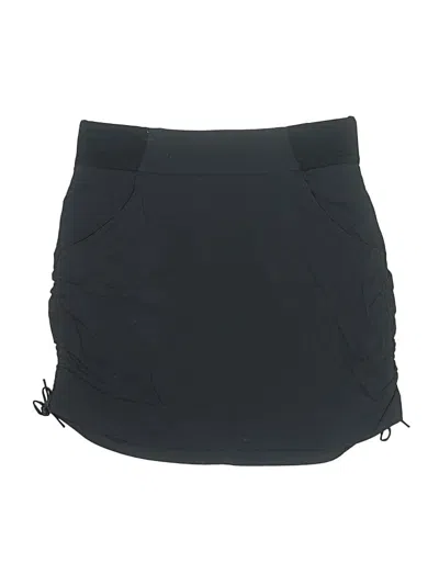 Pre-owned Columbia Casual Skirt In Black
