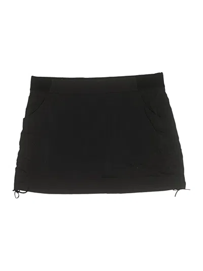 Pre-owned Columbia Casual Skirt In Black