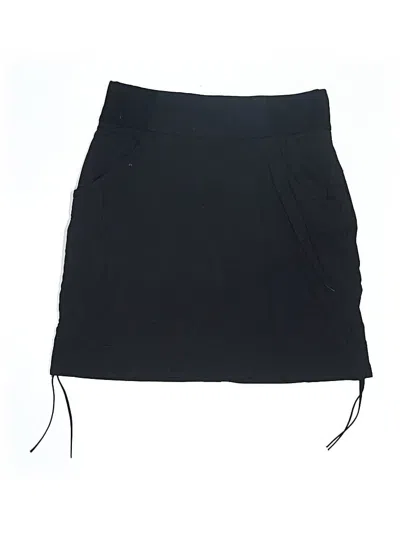Pre-owned Columbia Casual Skirt In Black