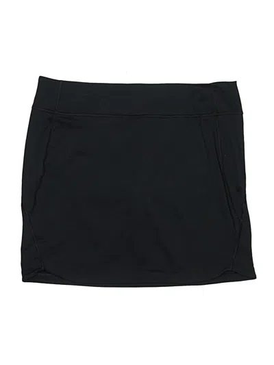 Pre-owned Columbia Casual Skirt In Black