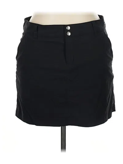 Pre-owned Columbia Casual Skirt In Black
