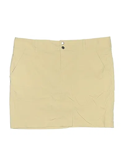 Pre-owned Columbia Casual Skirt In Brown