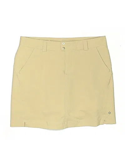 Pre-owned Columbia Casual Skirt In Brown