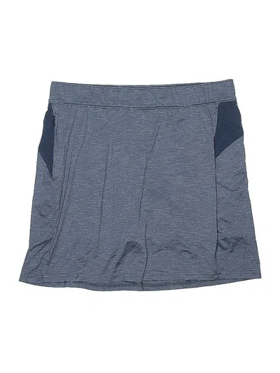 Pre-owned Columbia Casual Skirt In Gray