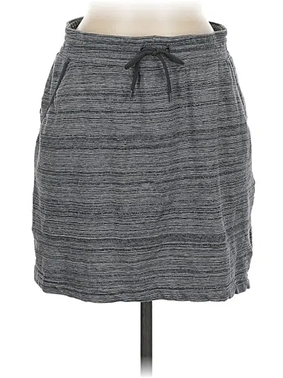 Pre-owned Columbia Casual Skirt In Gray