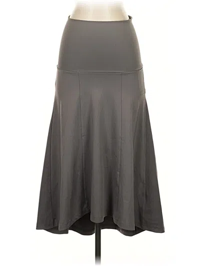 Pre-owned Columbia Casual Skirt In Gray