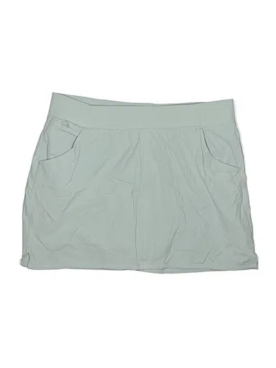 Pre-owned Columbia Casual Skirt In Gray