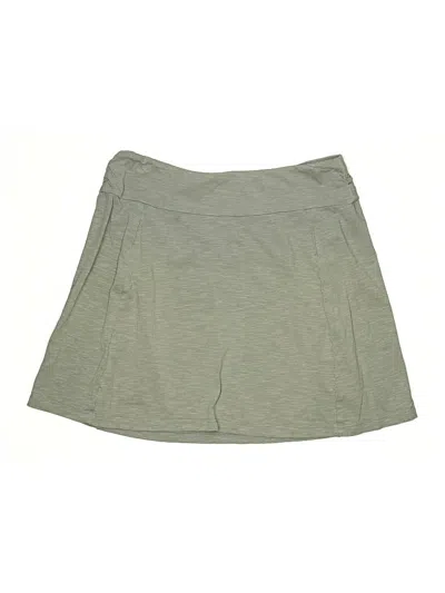 Pre-owned Columbia Casual Skirt In Gray