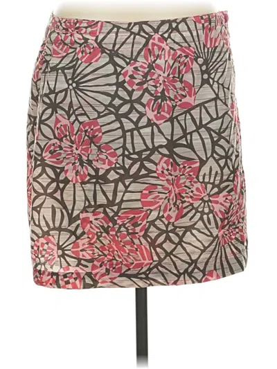 Pre-owned Columbia Casual Skirt In Gray