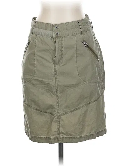 Pre-owned Columbia Casual Skirt In Green
