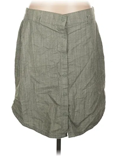 Pre-owned Columbia Casual Skirt In Green