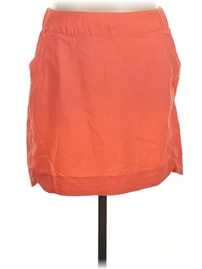 Pre-owned Columbia Casual Skirt In Orange