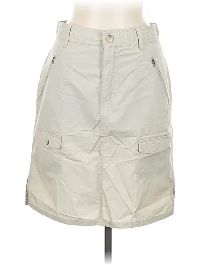 Pre-owned Columbia Casual Skirt In White