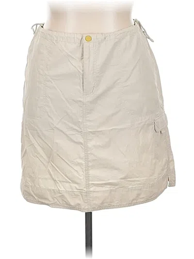 Pre-owned Columbia Casual Skirt In White