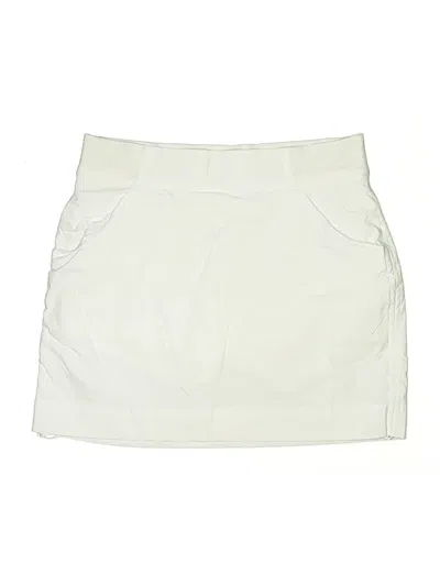 Pre-owned Columbia Casual Skirt In White