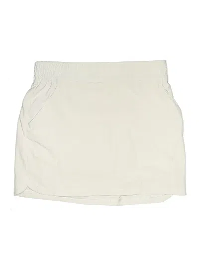 Pre-owned Columbia Casual Skirt In White