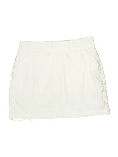 Pre-owned Columbia Casual Skirt In White