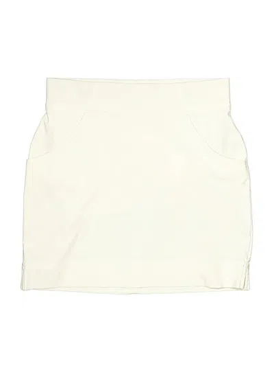 Pre-owned Columbia Casual Skirt In White