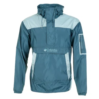 Columbia Challenger 2 Windbreaker Anorak Everblue Crushed Blue