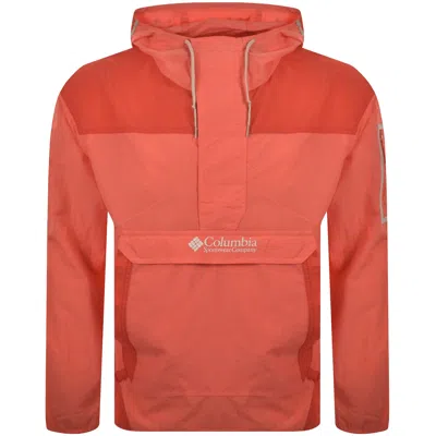 Columbia Challenger Windbreaker Jacket Red In Multi