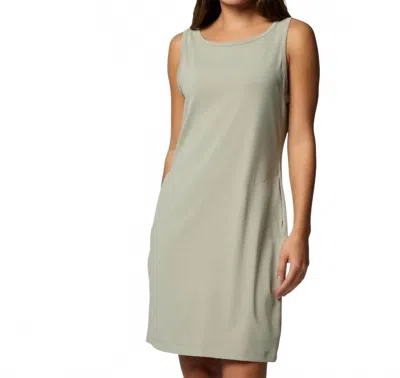 Columbia Chill River Sleeveless Dress In Safari In Green