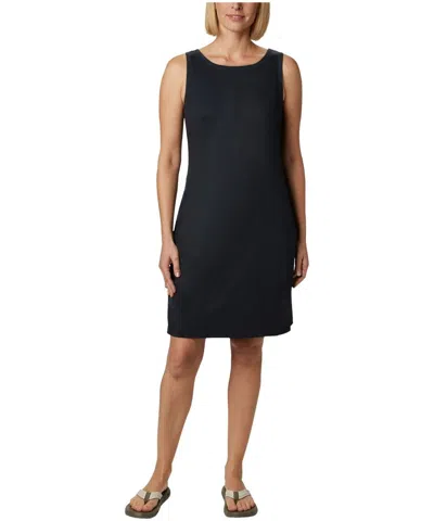 Columbia Chill River Tank Dress Women's 3x Black Omni-shade Sleeveless Erk426