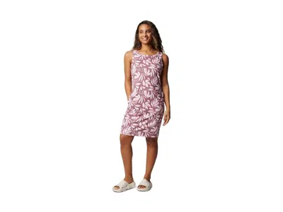 Columbia Chill Rivertm Printed Dress Women's Dress Fig Areca: Sm In Animal Print