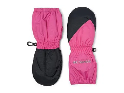 Columbia Kids' Chippewatm Ii Long Mittens (toddler) Extreme Cold Weather Gloves Pink Ice/black: One Size In Multi