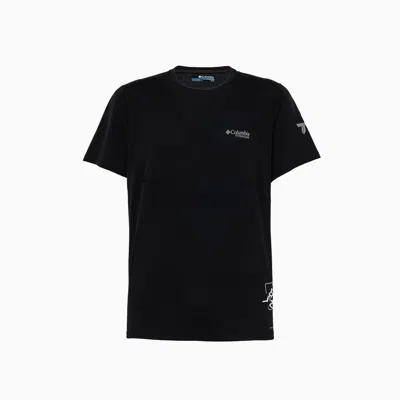 Columbia Cirque River Graphic T-shirt In Black