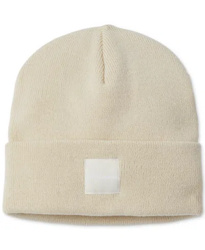 Columbia City Trek Heavyweight Knit Beanie In Chalk