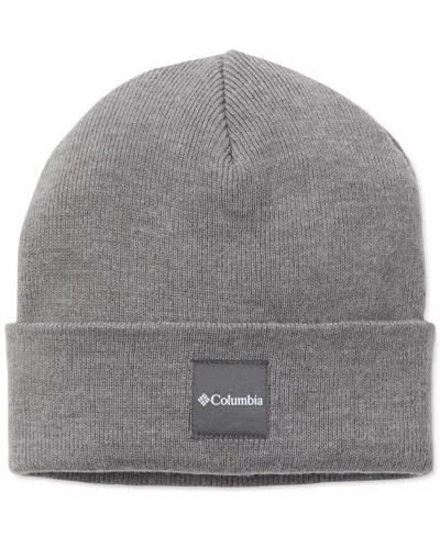 Columbia City Trek Heavyweight Knit Beanie In City Grey
