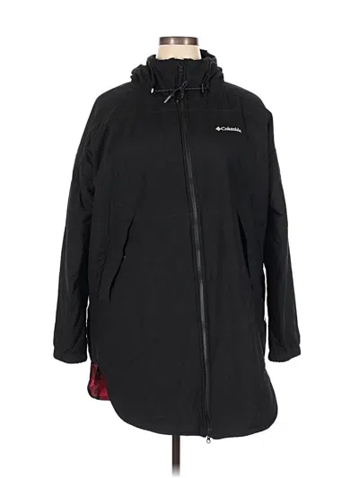 Pre-owned Columbia Coat In Black