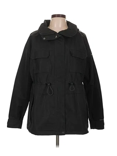 Pre-owned Columbia Coat In Black