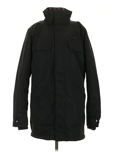 Pre-owned Columbia Coat In Black