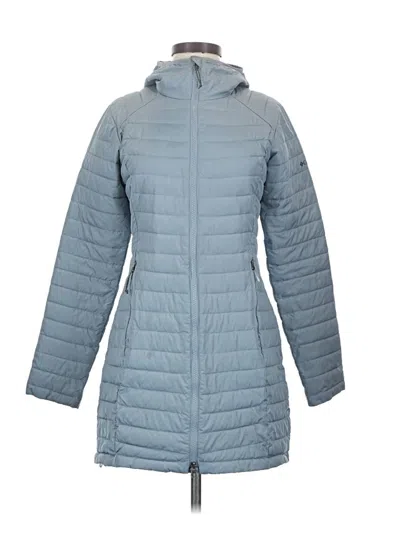 Pre-owned Columbia Coat In Blue