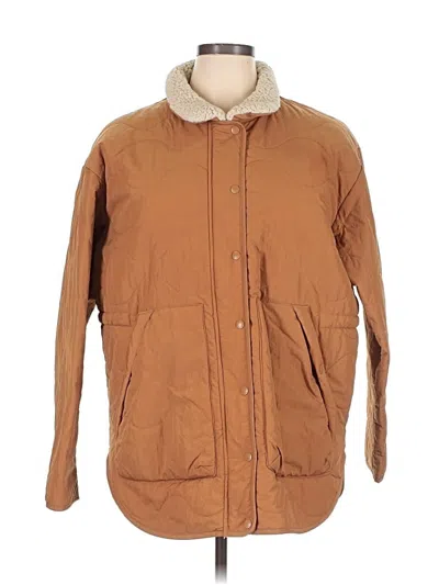 Pre-owned Columbia Coat In Brown