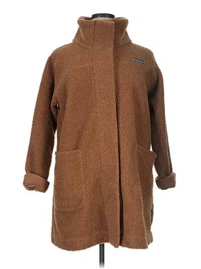 Pre-owned Columbia Coat In Brown